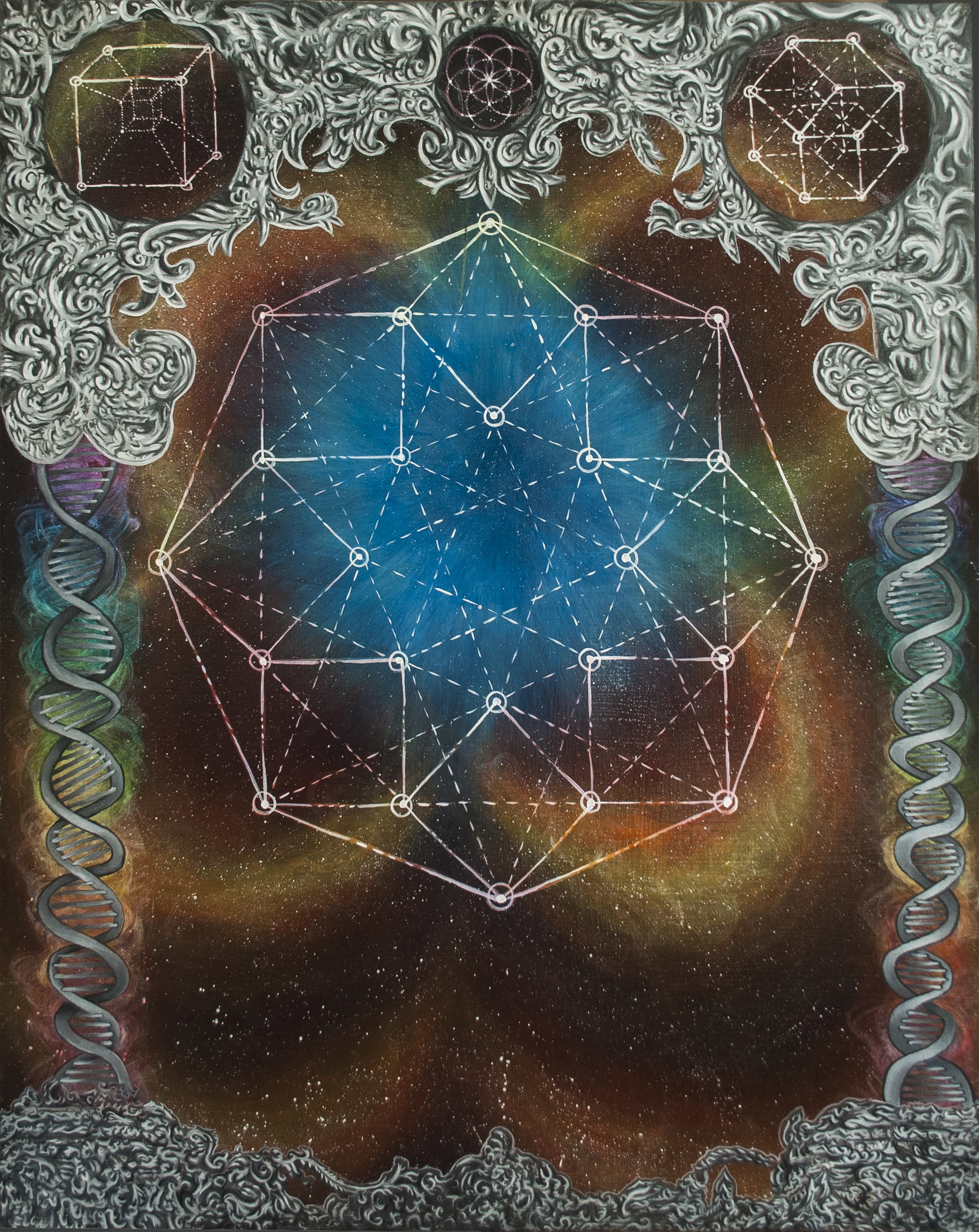 Gilded Matrix