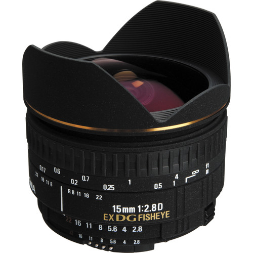 Sigma 15mm f2.8 EX DG Diagonal Fisheye Lens