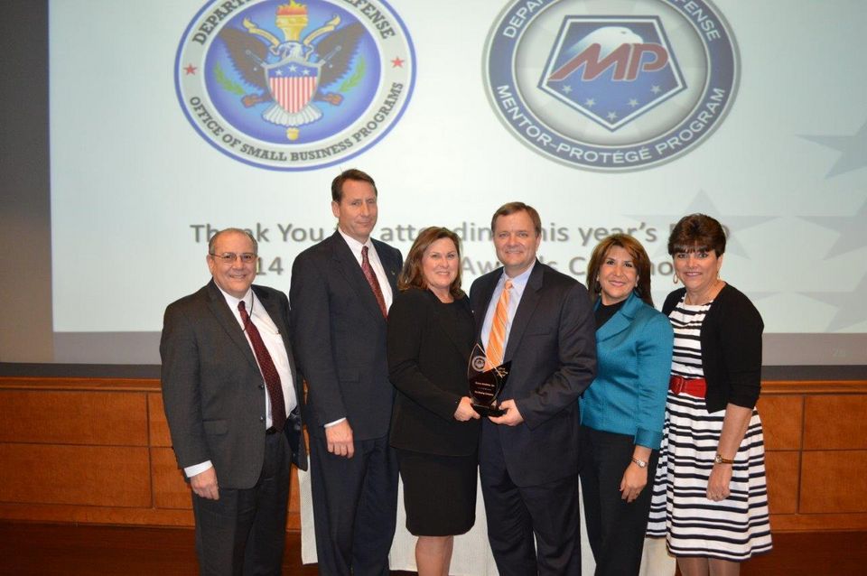 We are proud to receive the Department of Defense's prestigious Nunn-Perry Award with the Boeing Company for our Mentor/Protege relationship supporting the Missile Defense Agency in 2014!