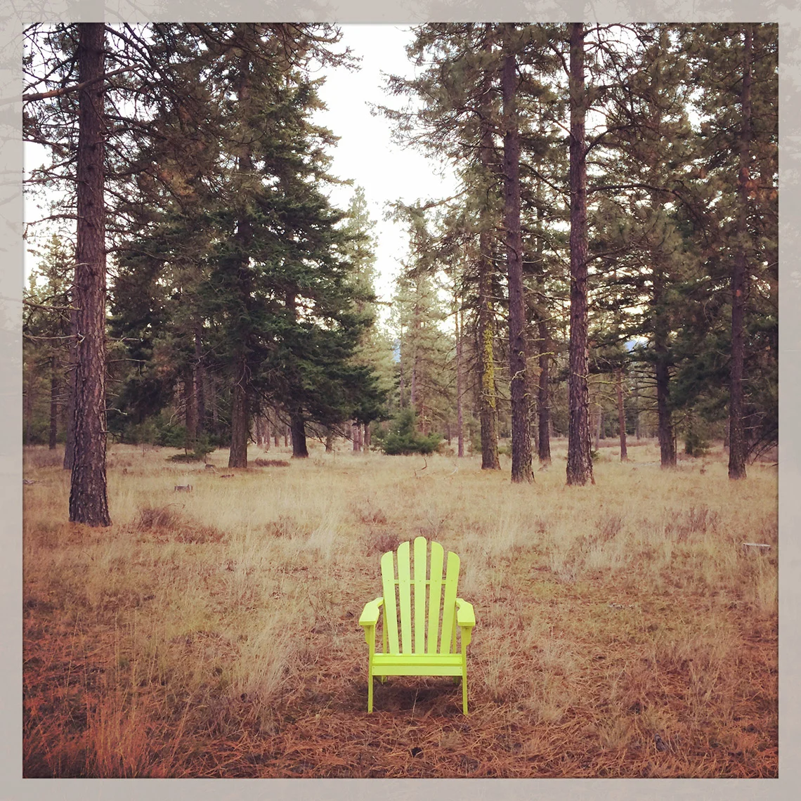 Green Chair near Cle Elum, WA
