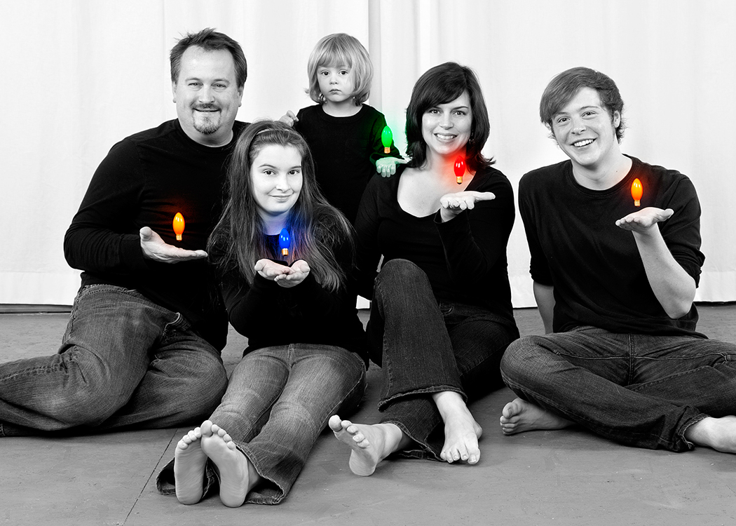 2010 inside caption: Wishing your family a magical holiday season! 