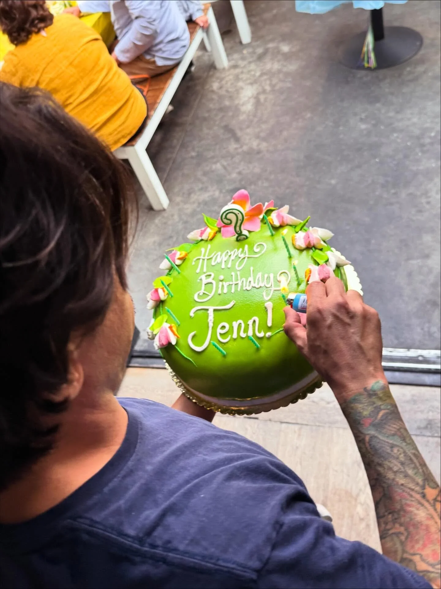 Surprise Birthday Party on the PICNIC TABLE PATIO. They were able to decorate in advance before the guests arrived for the BIG reveal! 

Book your next party with us , inquire using the information in BIO. 

#beachlife #surprise #birthday #picnictabl
