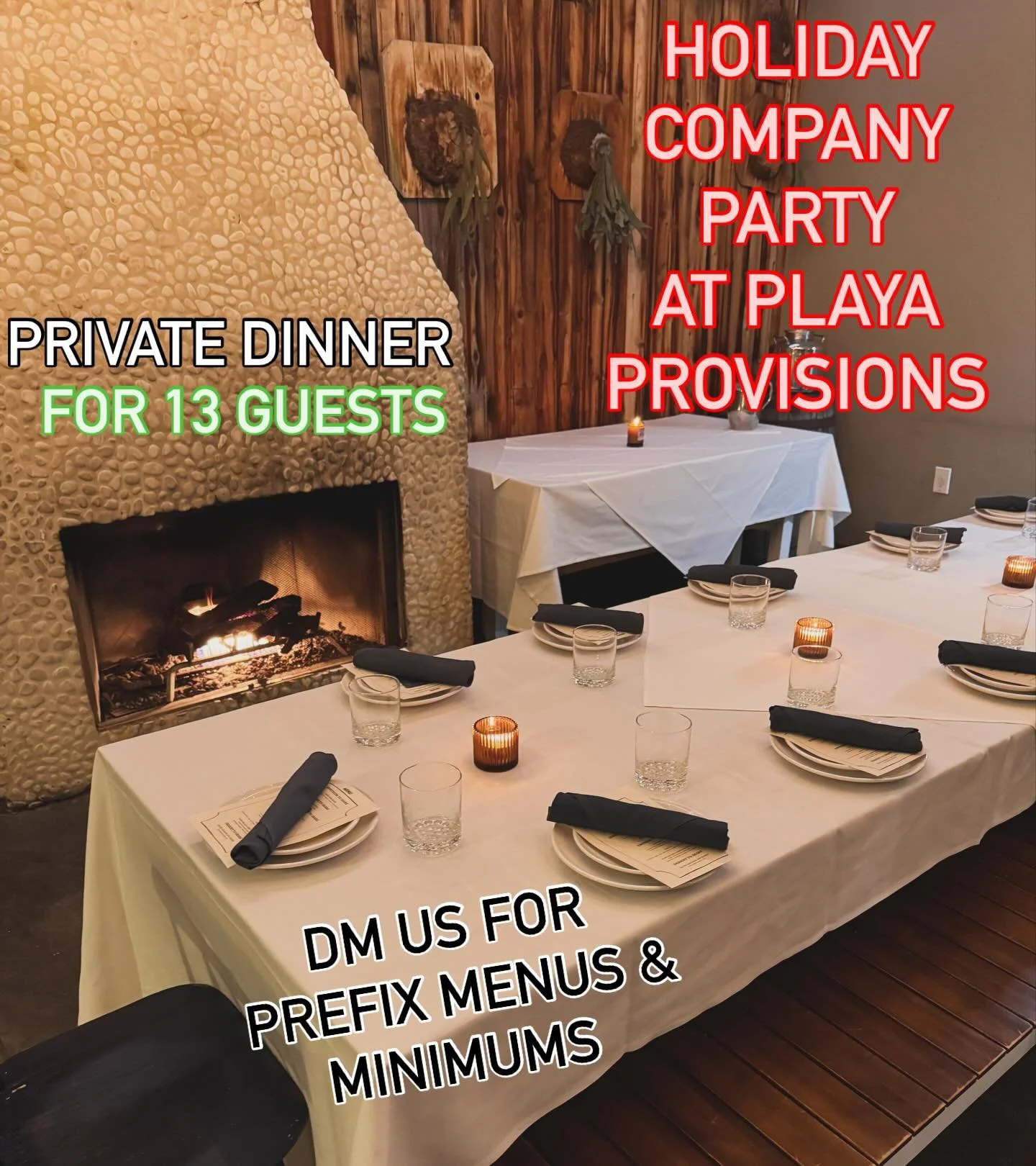 Private party on the patio! It has a retractable roof and a fireplace. This space can fit up to 35 people comfortably! Inquire for your next event #privateparties #beachlife #topchef #specialoccasions #events