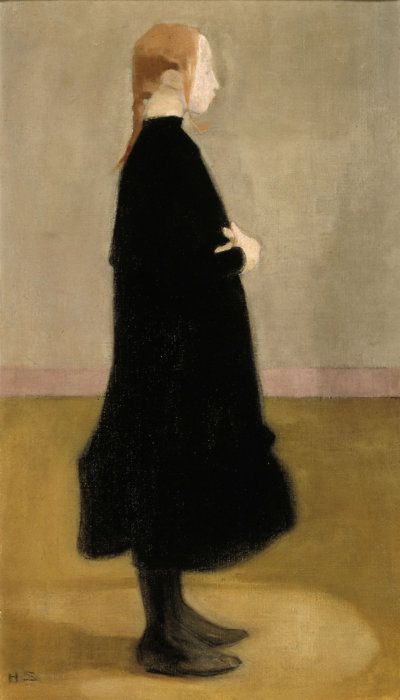 Helene Schjerfbeck, School Girl II