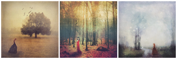 Creating magical landscapes on my iPhone is a favorite of mine!