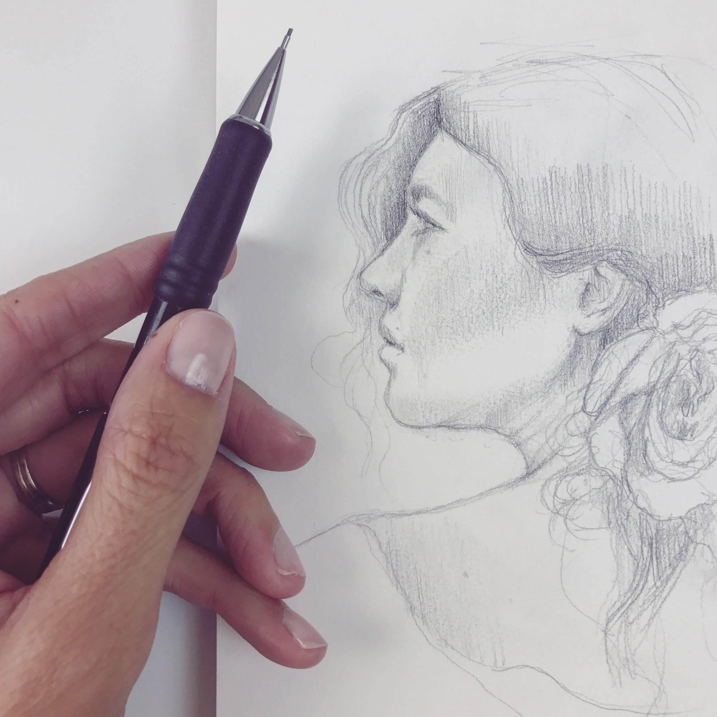 Pencils – Part 2 – Margret puts pen to paper
