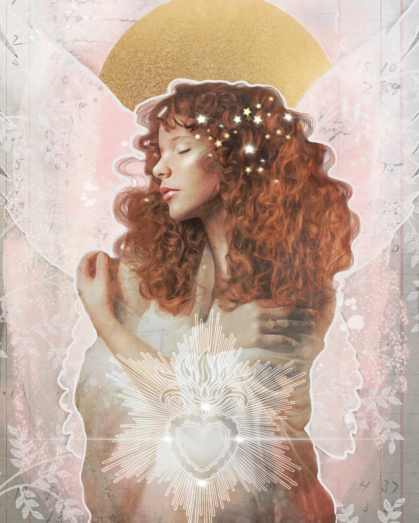&ldquo;May there always be an Angel by your side.&rdquo;
✨
Just created this Angel card on my iPad using Procreate. I absolutely loved composing this image. We will be learning more about Archangel Chamuel this month in the Studioworks Journal since 