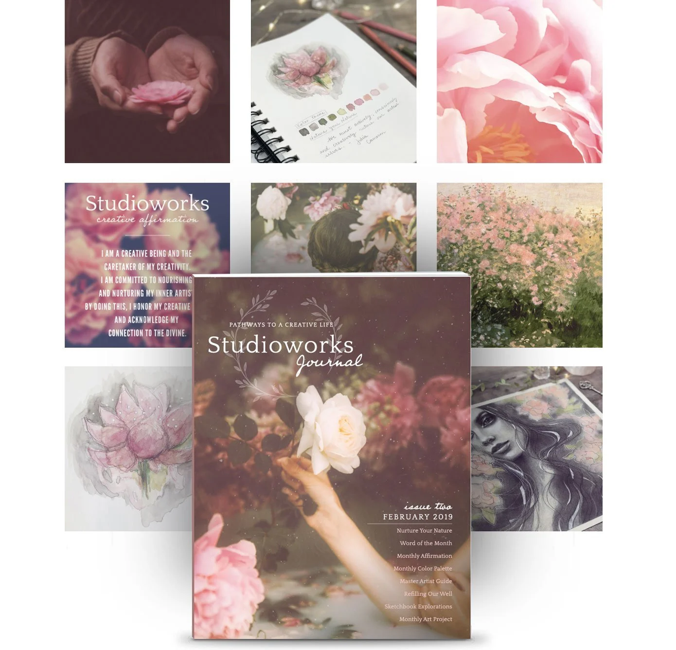 Art Soul Gathering Free Studioworks Journal and Lesson — Ivy Newport