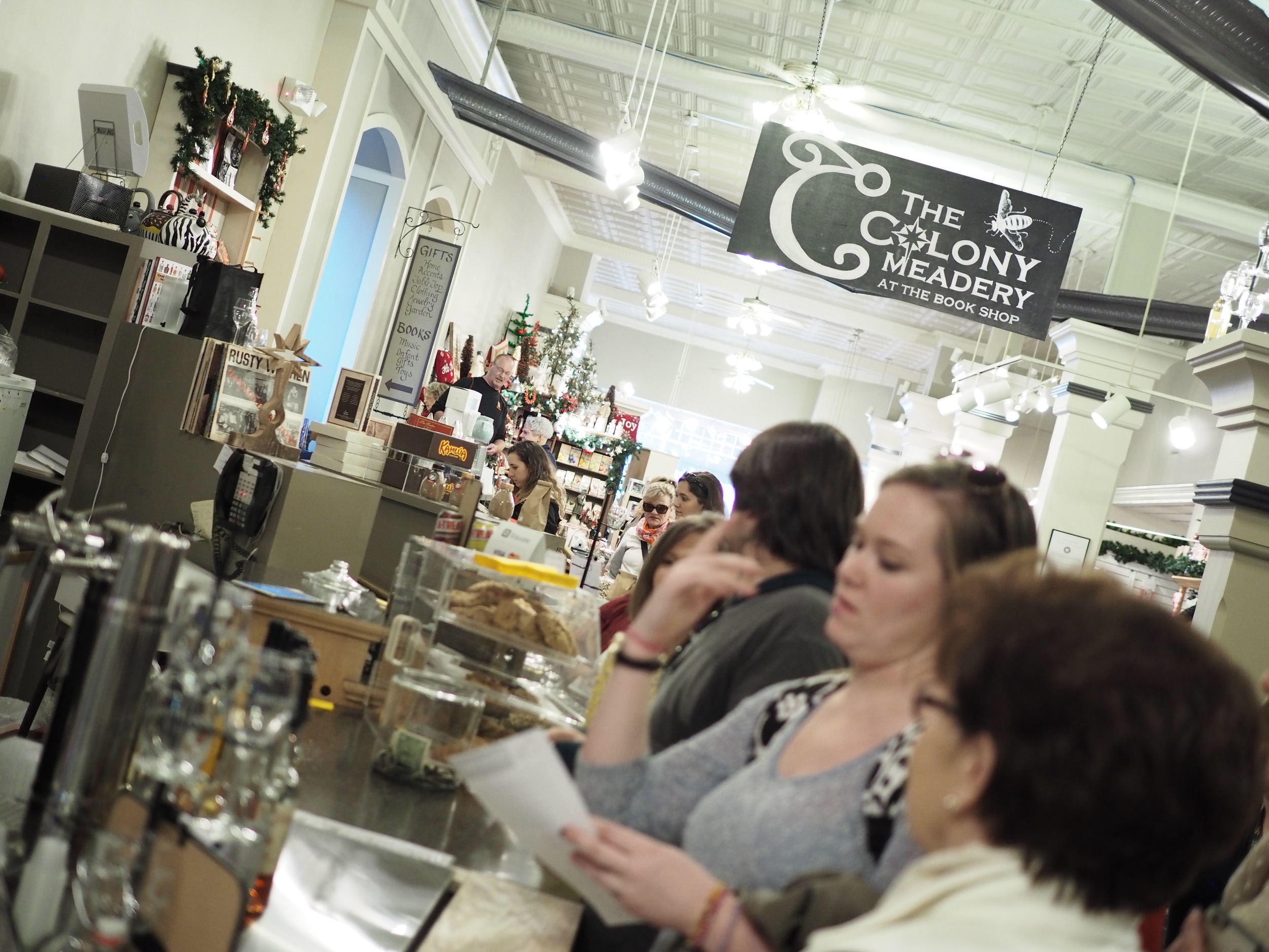 The Colony Meadery at the Book Shop in Bethlehem, PA