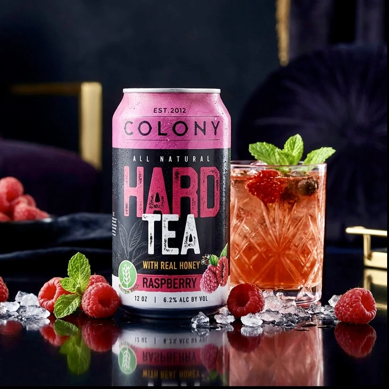 Raspberry Hard Tea