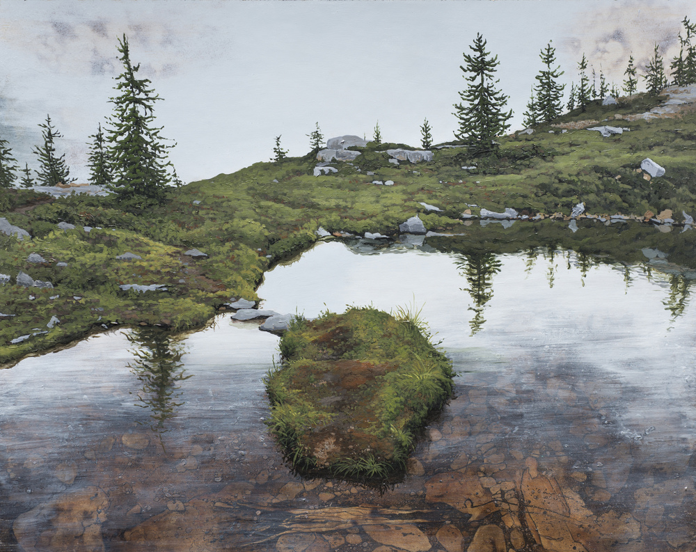 Million Acre Silence | 30” x 24” | 2014 | SOLD