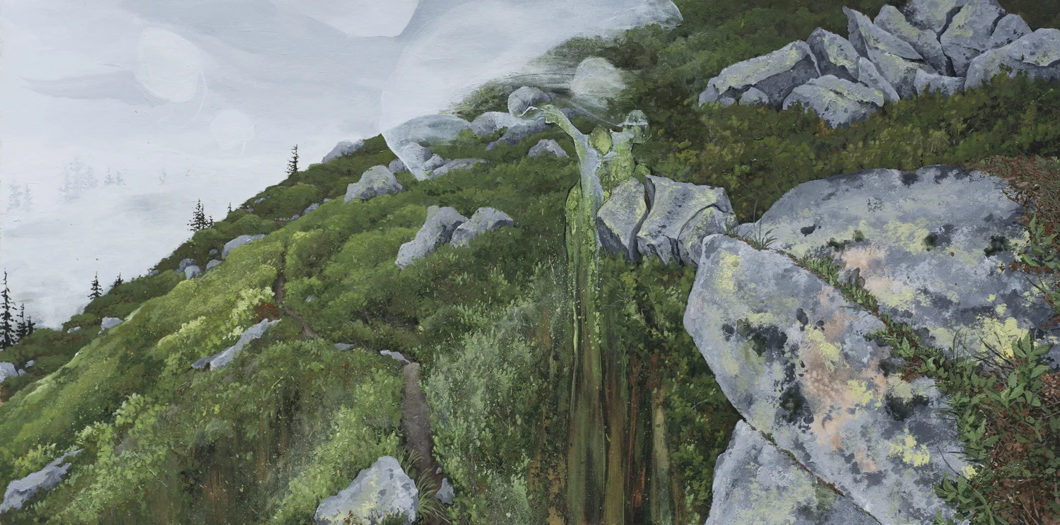Rising | 48” x 24” | 2014 | $4,500