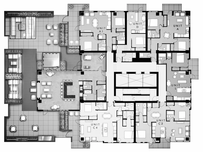 Amenities Floor Floor Plan