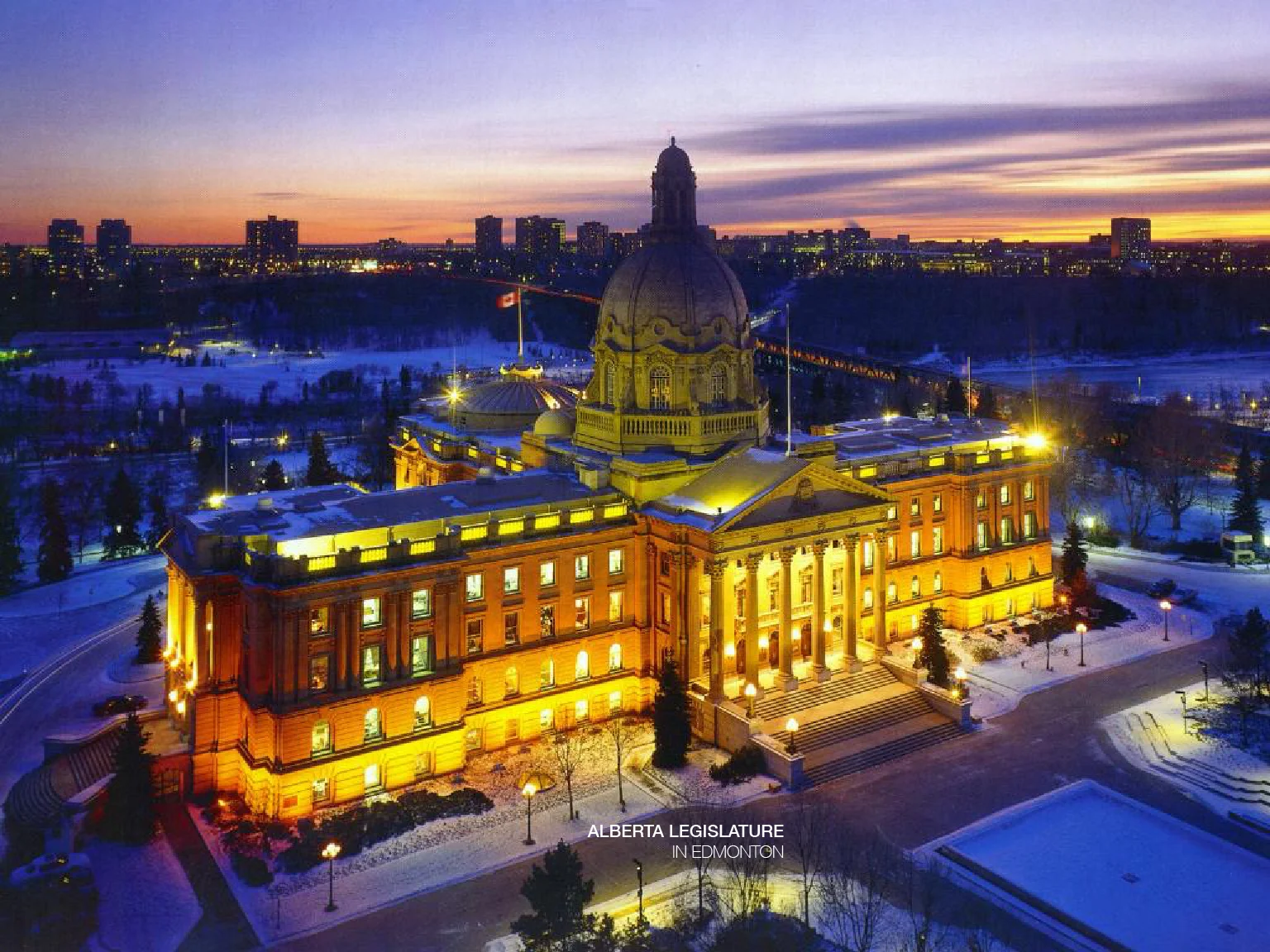 Alberta Legislature in Edmonton