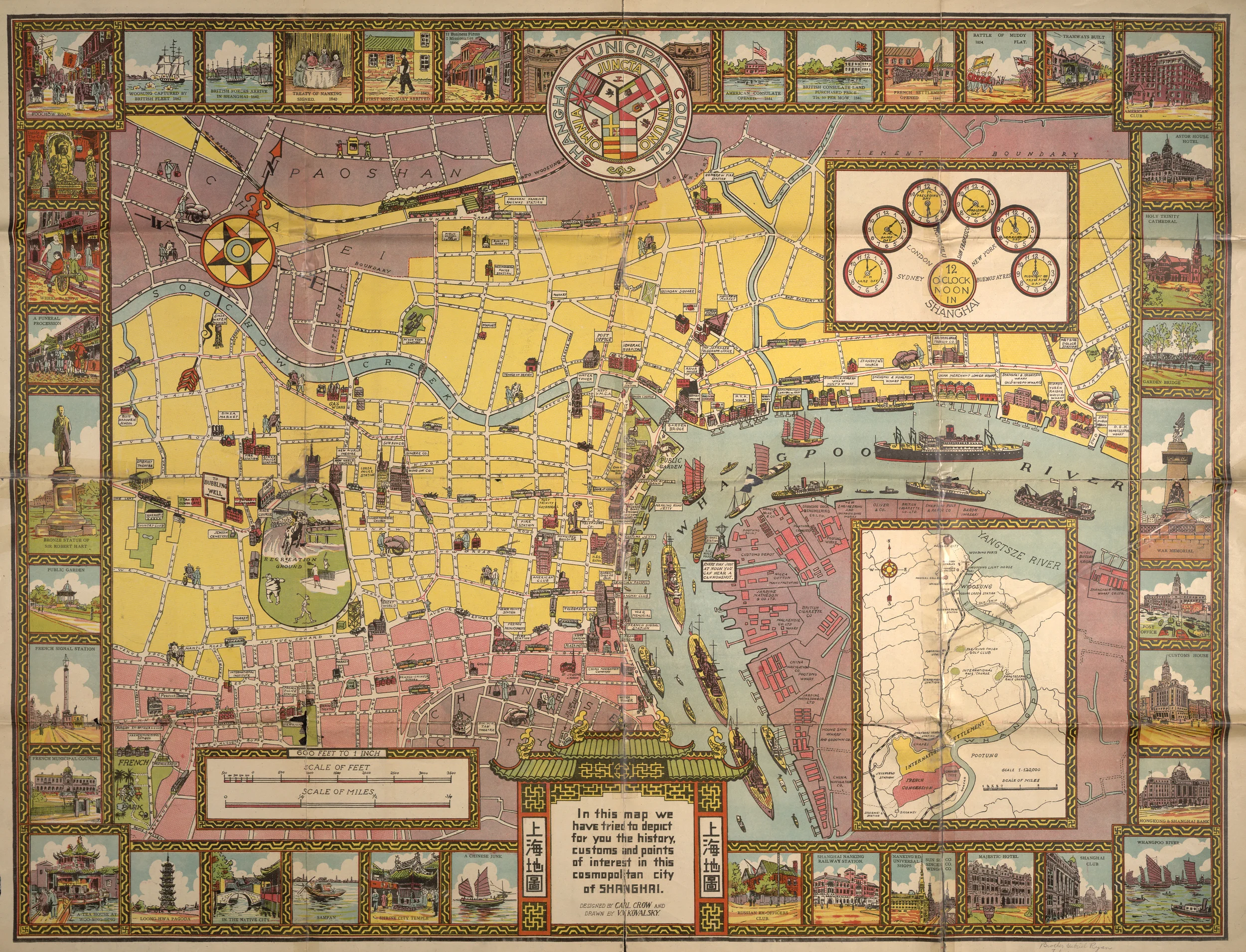 A map of the city at this time. Most of the streets bear the names that I use in the book