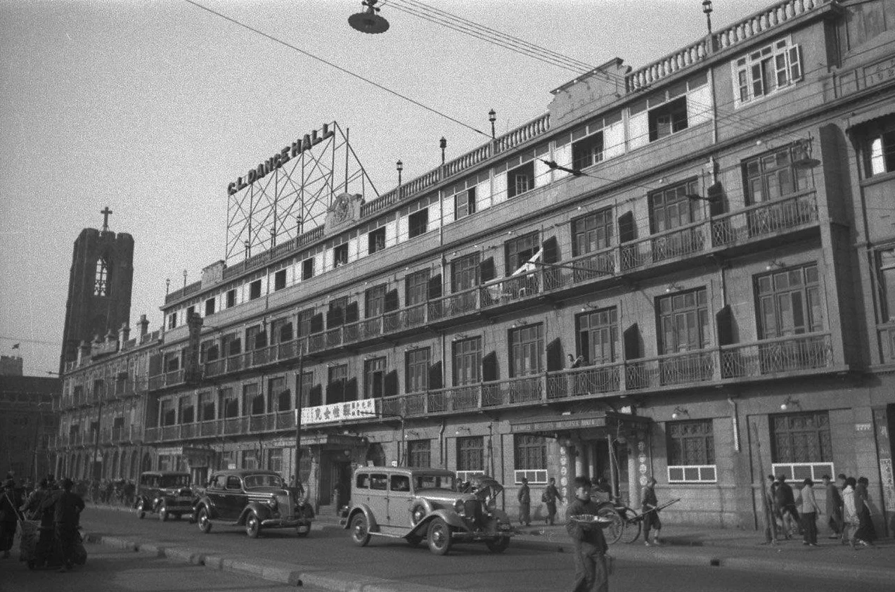 CL Dance Hall. The church in the background still exists but the dance hall was knocked down to make way for Raffles City.