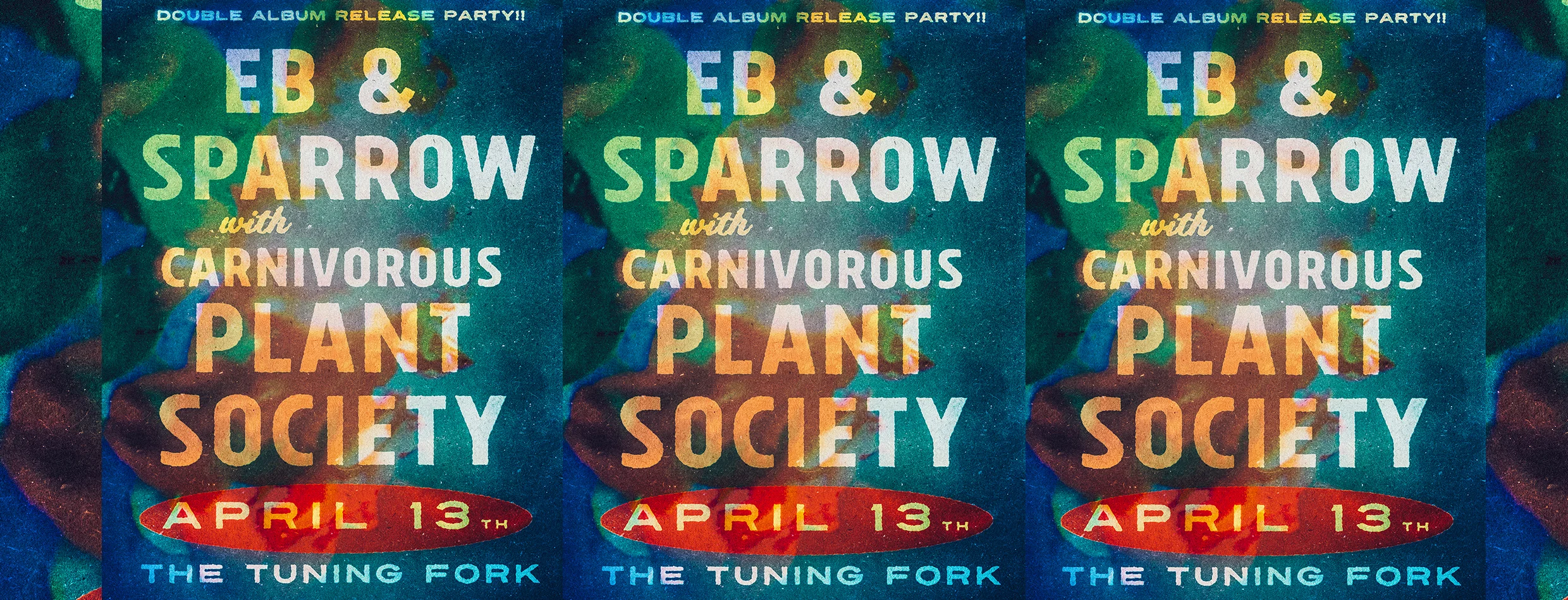 AUCKLAND - Eb & Sparrow w Carnivorous Plant Society - Double-Headline Album Release Party!