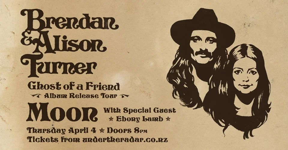 Ebony Lamb  - Supporting Brendan &amp; Alison Turner (of Auck) MOON, NEWTOWN, WELLINGTON