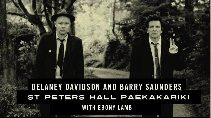 Ebony Lamb supporting Barry Saunders &amp; Delaney Davidson