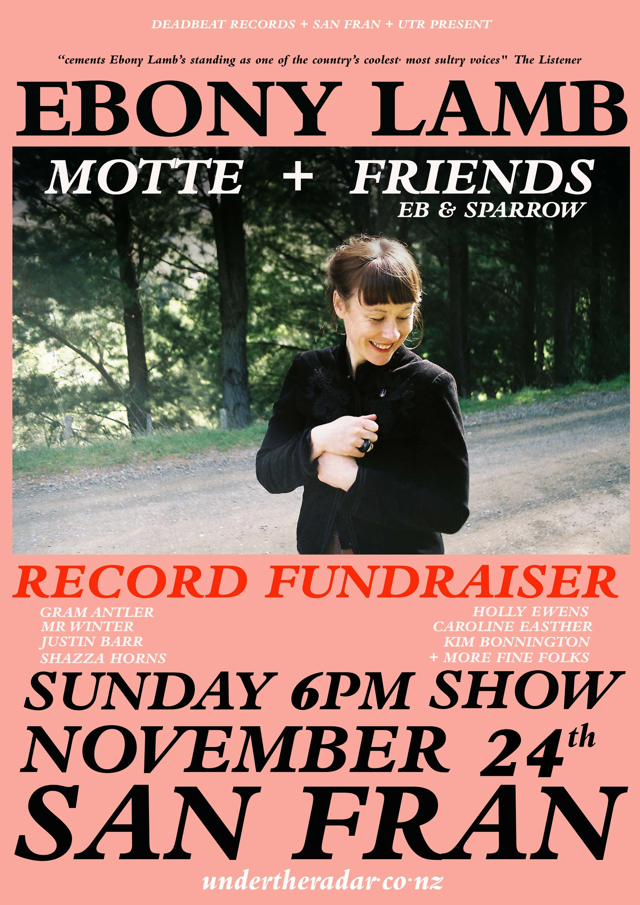 EBONY LAMB RECORD FUNDRAISER WITH FRIENDS!