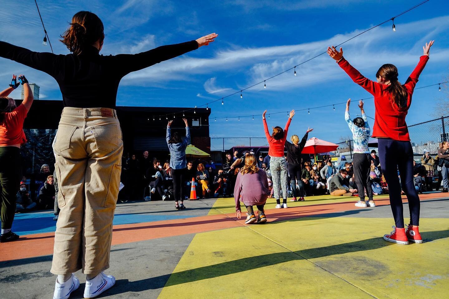 We love the colors from our December performance setting at @chilosbk !
Photo credit: @zhaus

#youthcompany #youngdancers #youngartists #dancenyc #dancetheatre #youthcompany #brooklynkids #brooklynfamilies #brooklynmoms #brooklyndads #brooklynparents