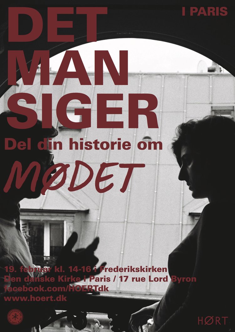 DET MAN SIGER - MØDET