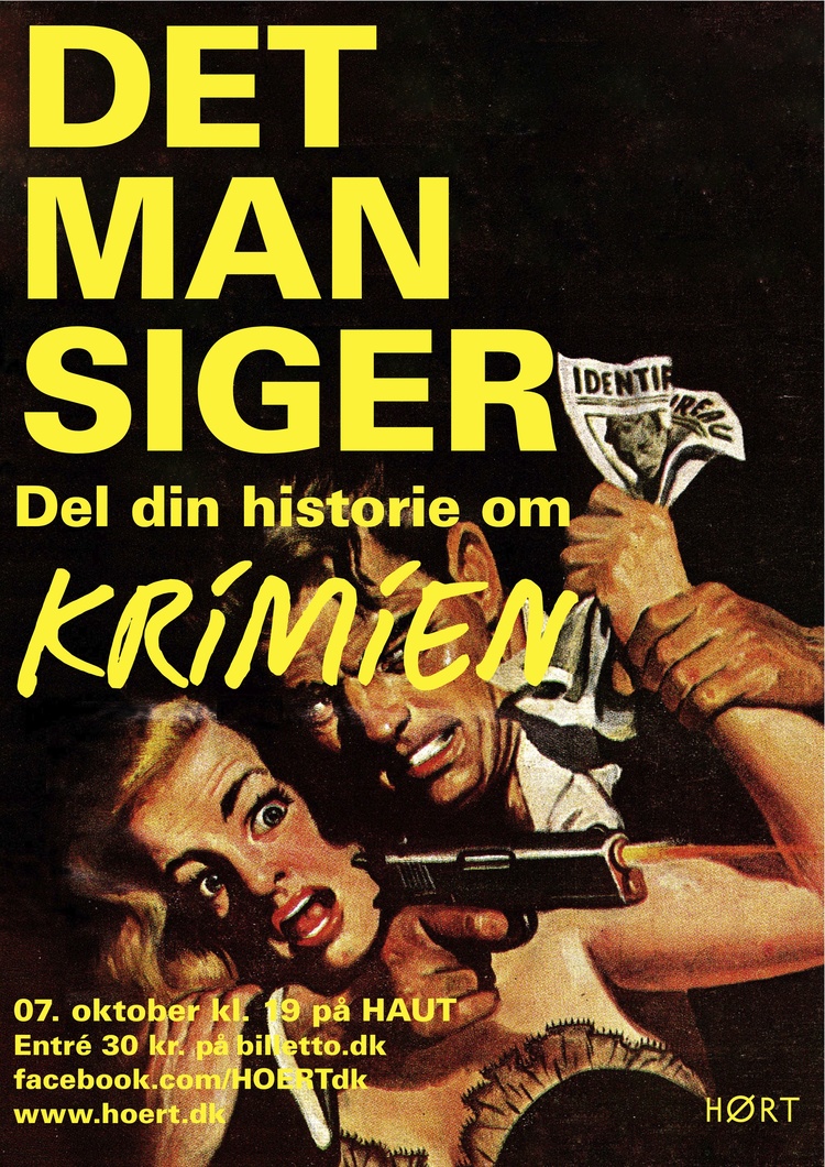 DET MAN SIGER - KRIMIEN