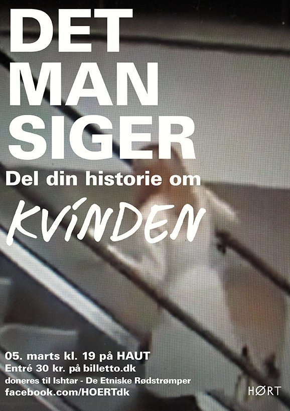 DET MAN SIGER - KVINDEN