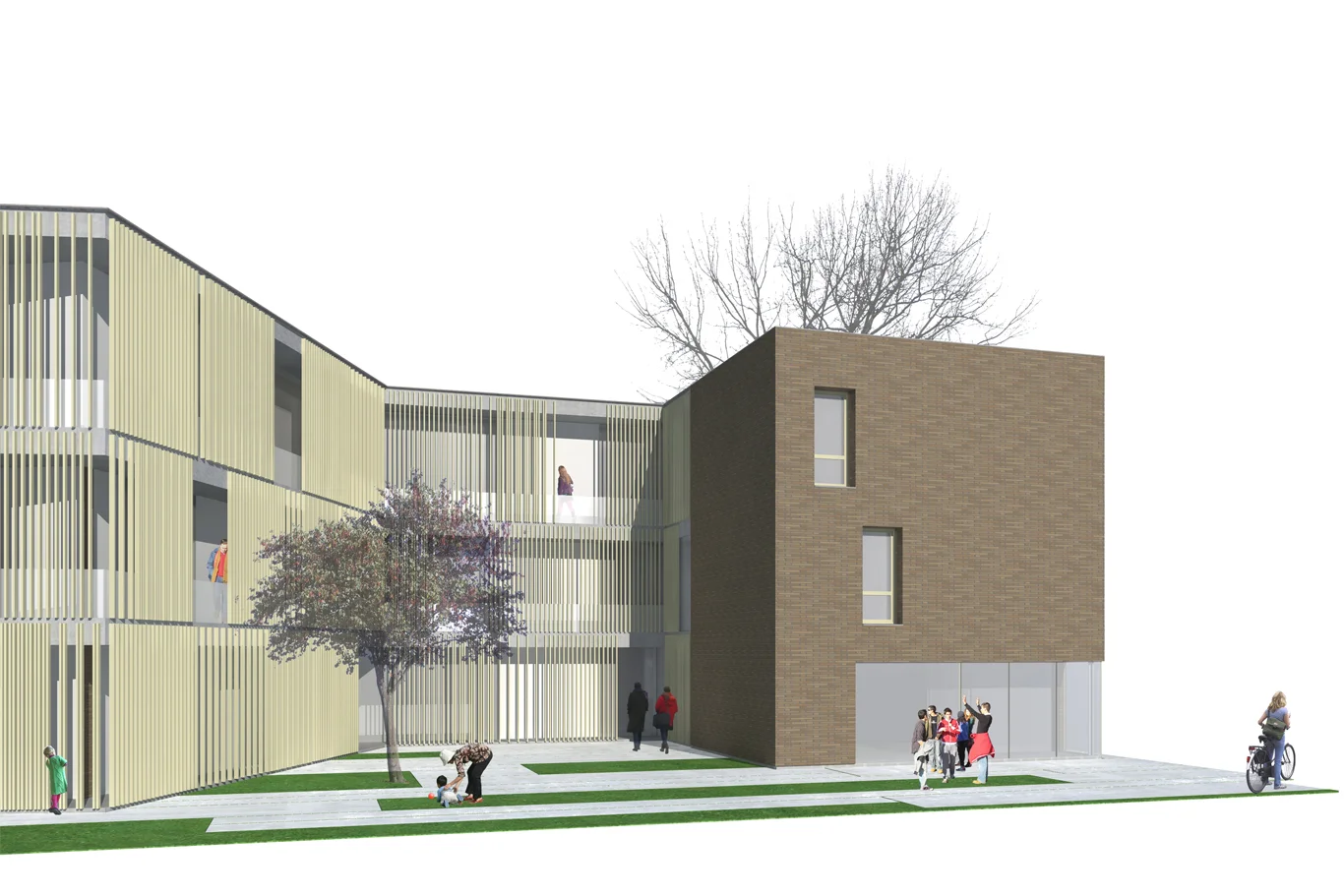 Nuova Residenza Universitaria, Marghera, Ve Il progetto consiste nella nuova costruzione di una residenza universitaria. L’area si trova al margine del centro di Marghera, in una zona residenziale di espansione novecentesca, la Città Giardino, ed affaccia su un’arteria ad alto scorrimento oltre la quale si sviluppa la zona industriale. Il progetto asseconda le indicazioni di piano e le assume come elementi per la definizione del nuovo volume che sfrutta al massimo la superficie edificabile e lascia ampio respiro agli spazi aperti. L’edificio che ne deriva si sviluppa attorno ad una corte su cui prospettano tutte le celle abitative. Progetto di concorso 4° classificato Data: 2009 Progettista: Paolo De Benedictis Collaboratore: Eduardo Josè Giraldez Caro << cambia progetto >>
/* Style Definitions */
table.MsoNormalTable
{mso-style-name:"Table Normal";
mso-tstyle-rowband-size:0;
mso-tstyle-colband-size:0;
mso-style-noshow:yes;
mso-style-parent:"";
mso-padding-alt:0cm 5.4pt 0cm 5.4pt;
mso-para-margin:0cm;
mso-para-margin-bottom:.0001pt;
mso-pagination:widow-orphan;
font-size:10.0pt;
font-family:Calibri;
mso-fareast-font-family:Calibri;}