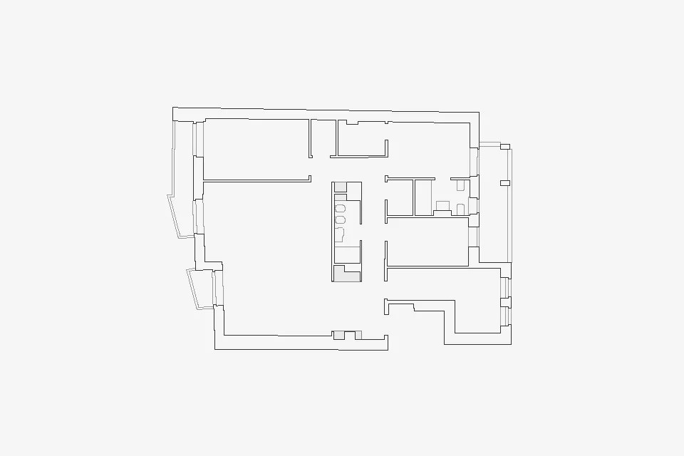 FV House, Milan Located in the city centre of Milan, an apartment with not much character and with an unhappy layout was completely redesigned dismantelling the internal walls. The only features that the project retained from the former layout are the structural pillars. A central island, containing facilities and a fitted wall, is the pivot of the new fluid distribution of spaces. With this solution, the original constraint, constituted by isolated pillars, was turned into a design opportunity with character, providing formal and functional improvement to the apartment. Date: 2010 | 2011 Architect: Paolo De Benedictis Assistant: Eduardo Jose Giraldez Caro Photography: Alessandra Chemollo << change project >> 