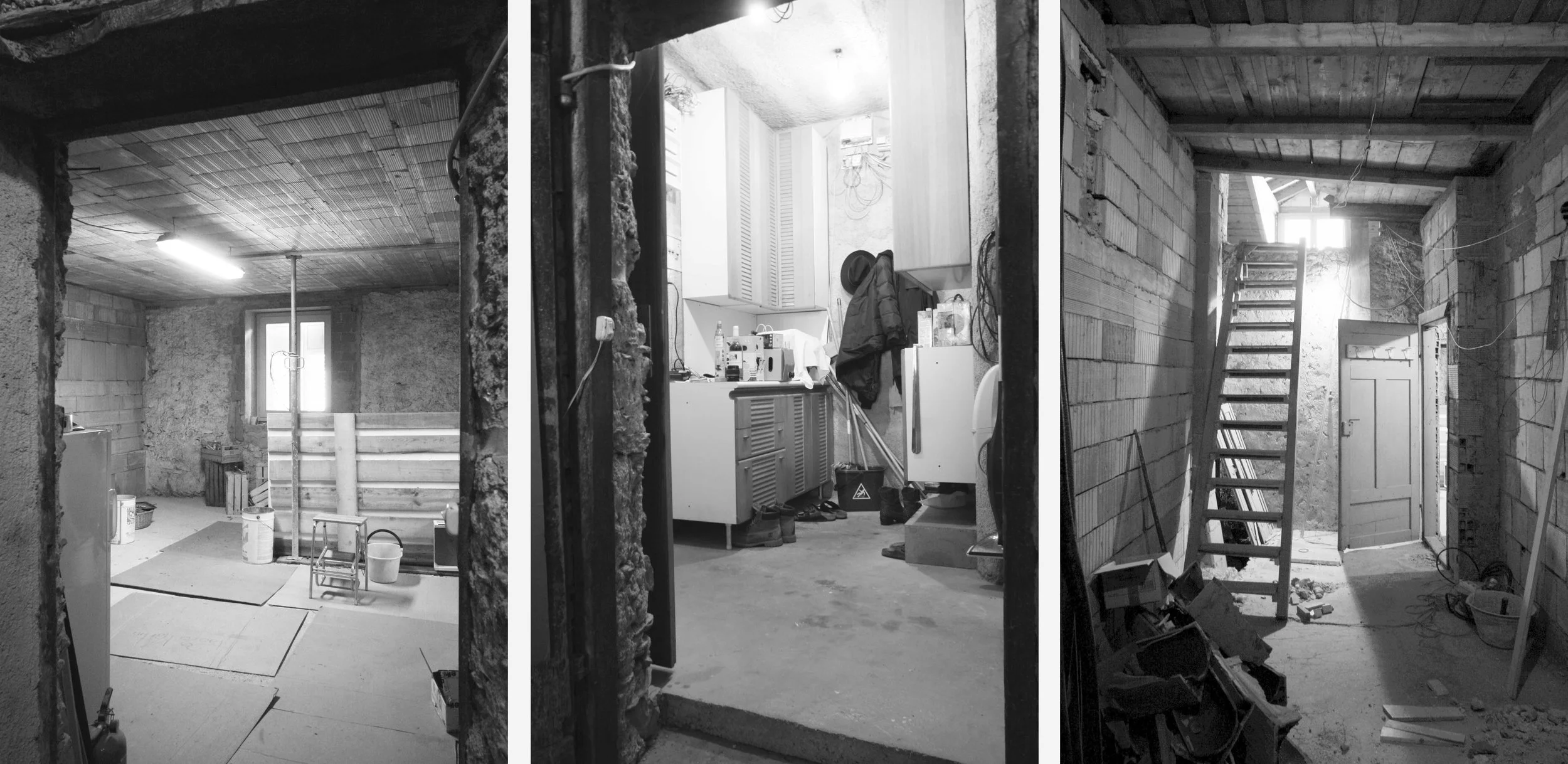 MA House, Revò (Tn) The project deals with the functional convertion of a few attics situated in a XVII century building in the centre of Revò (Tn). Formerly used as storage, these spaces were small in size and built on different planking levels. The project draws on these spatial limitations and utilized them to create a living space with a vertical development. The bathroom and the sleeping area lie on the lower levels, in the smallest and darkest spaces, while the living area is conceived in the spacious and bright upper loft spaces. Date: 2014 | 2015 Architect: Paolo De Benedictis Assistants: Emina Gauzanovic, Maria Angilecchia, Simone Bollino Photography: Alessandra Chemollo << change project >> 