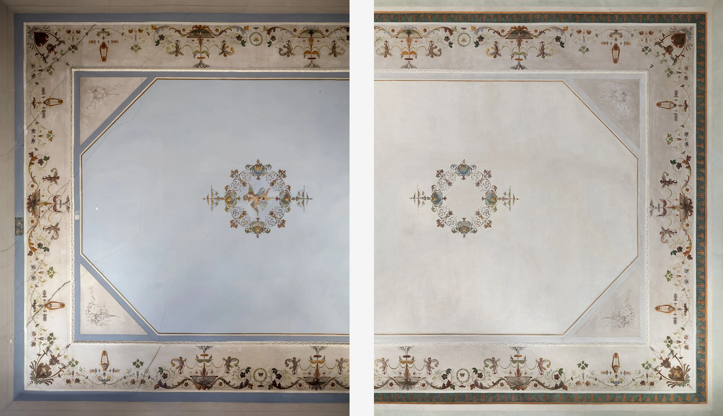  HO House, Venezia  Date: 2024 I 2025  Architect: Paolo De Benedictis  Assistant: Massimo Ballarin, Pietro de Scarpis  Conservative restoration of internal decorative surfaces:  Uni.S.Ve.srl   Photography: Alessandra Chemollo    change project  >&
