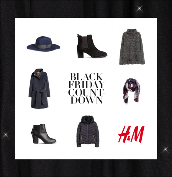 H&M Diverse materiell til Black Friday