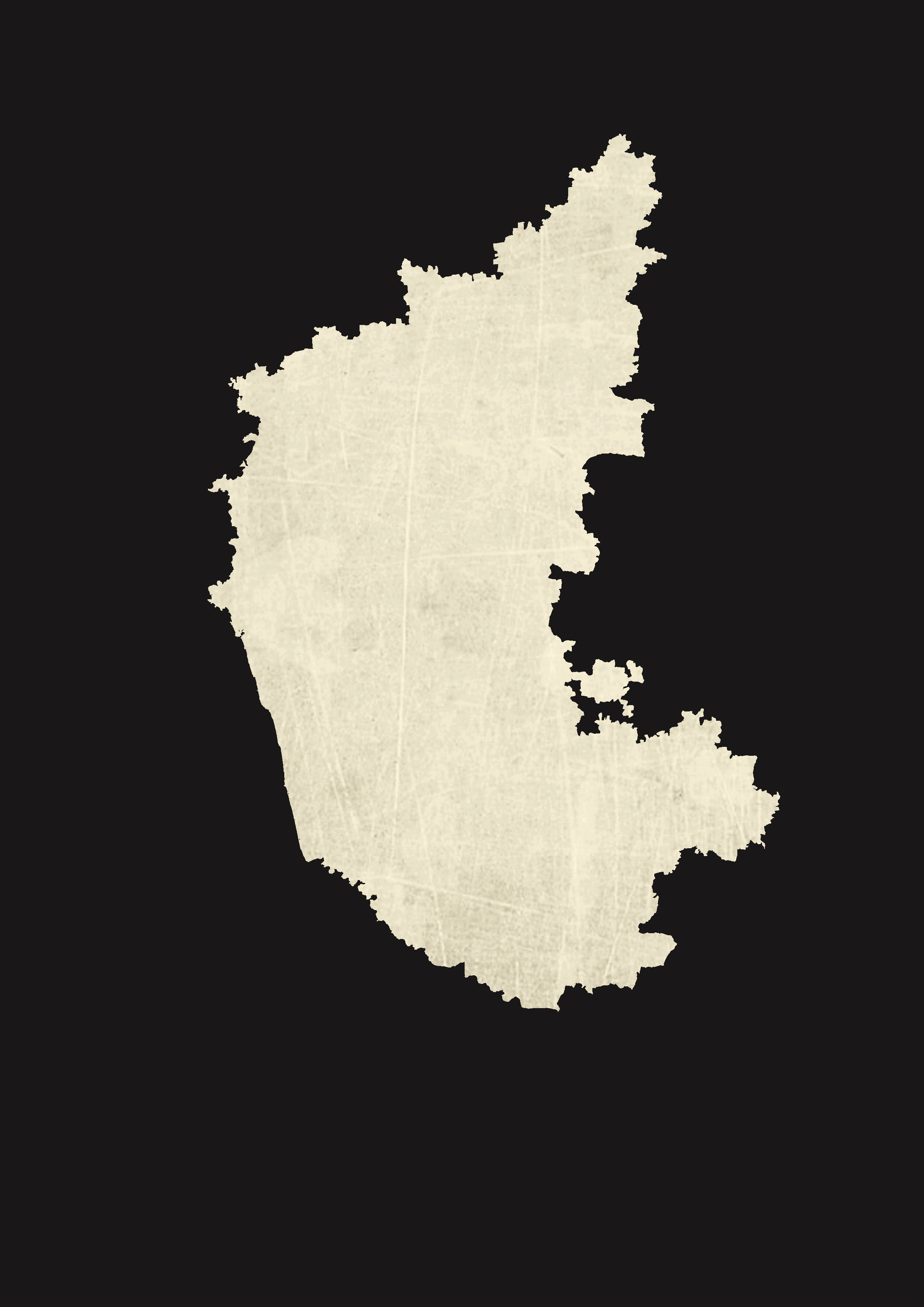 Elephant distribution in KA is mostly outside of the protected areas and forest cover.