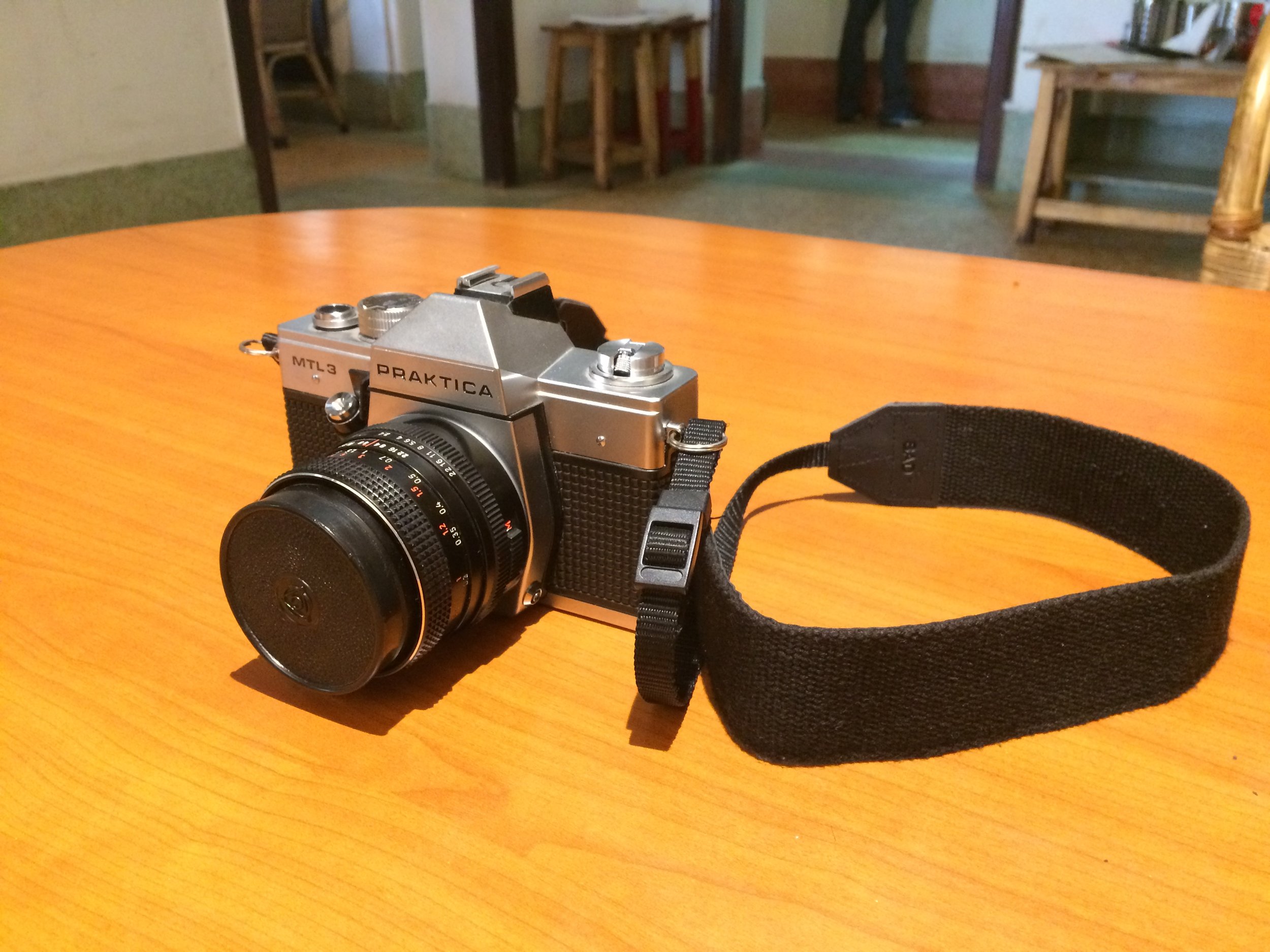 My PRAKTICA MTL3 with a Carl Ziess Jenna 35mm f/2.4