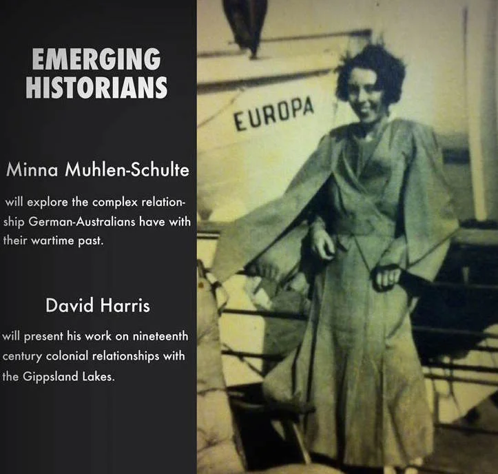 Emerging Historians 2015 with the Royal Historical Society of Victoria