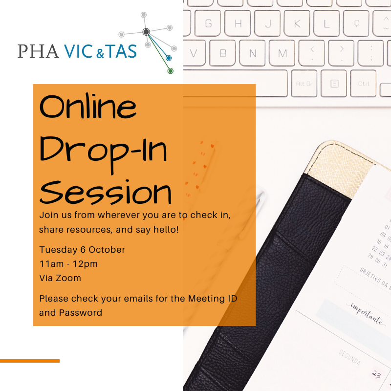 Online Drop-In Session - Tuesday 6 October