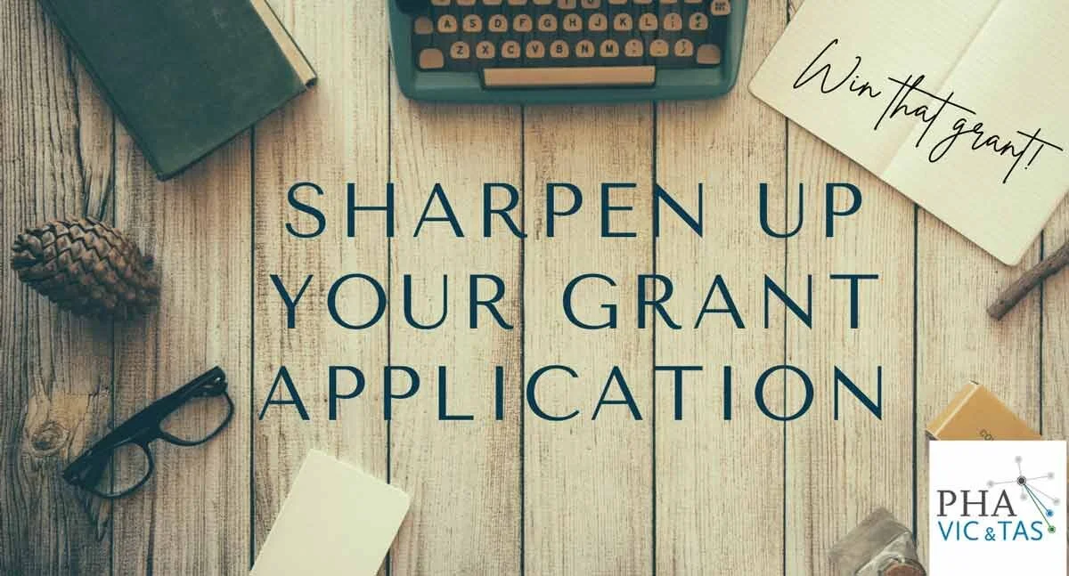 Sharpen up your grant application