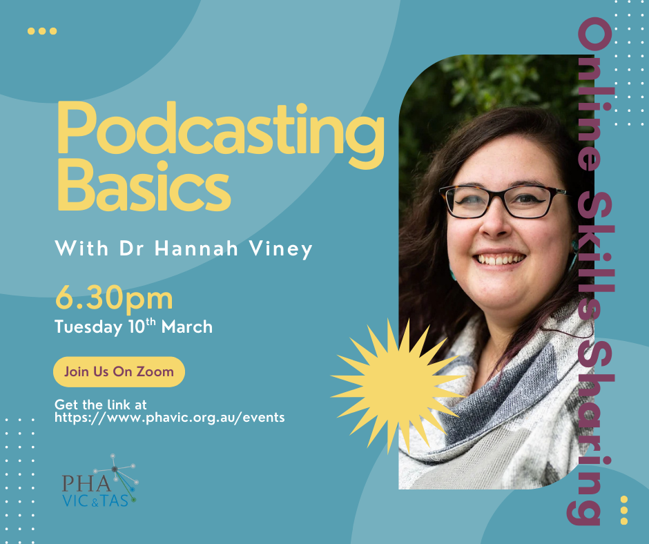 Online Skills Sharing Session 1: Podcasting Basics