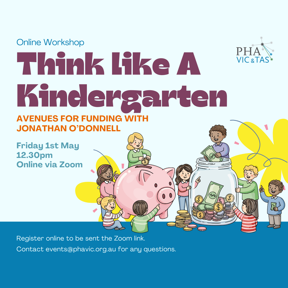 Think like a Kindergarten: Funding Workshop with Jonathan O'Donnell