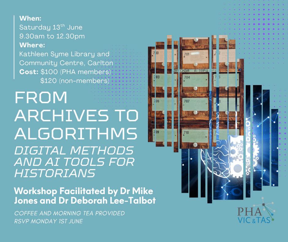 From Archives to Algorithms: Digital Methods and AI Tools for Historians 