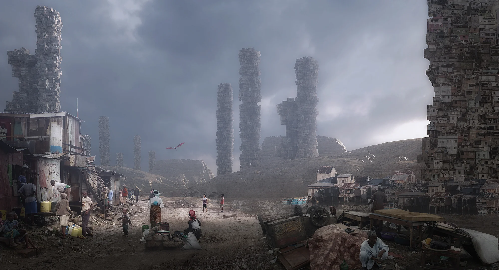 Life in a slum