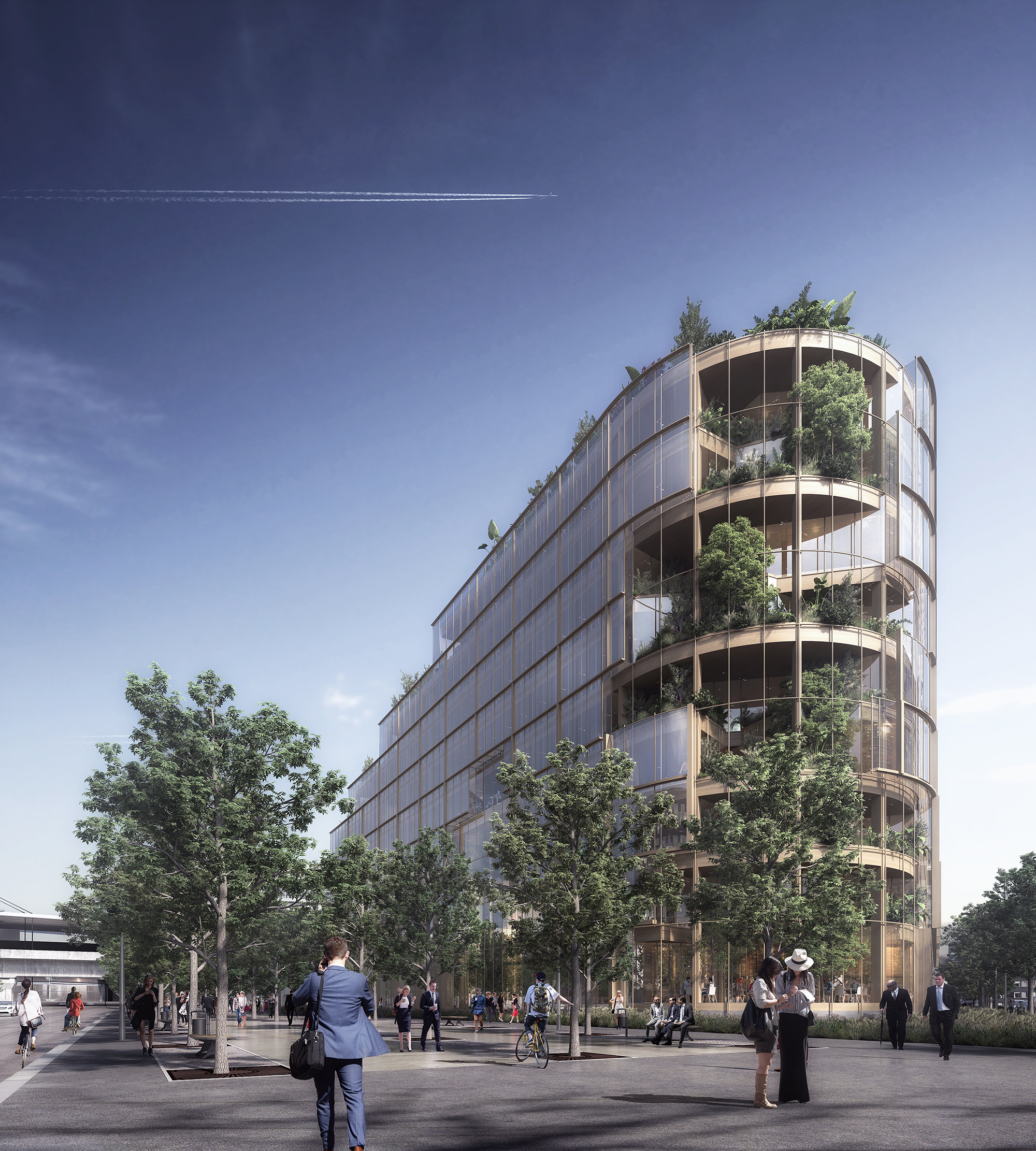 Anthony Bechu - Office building St. Denis
