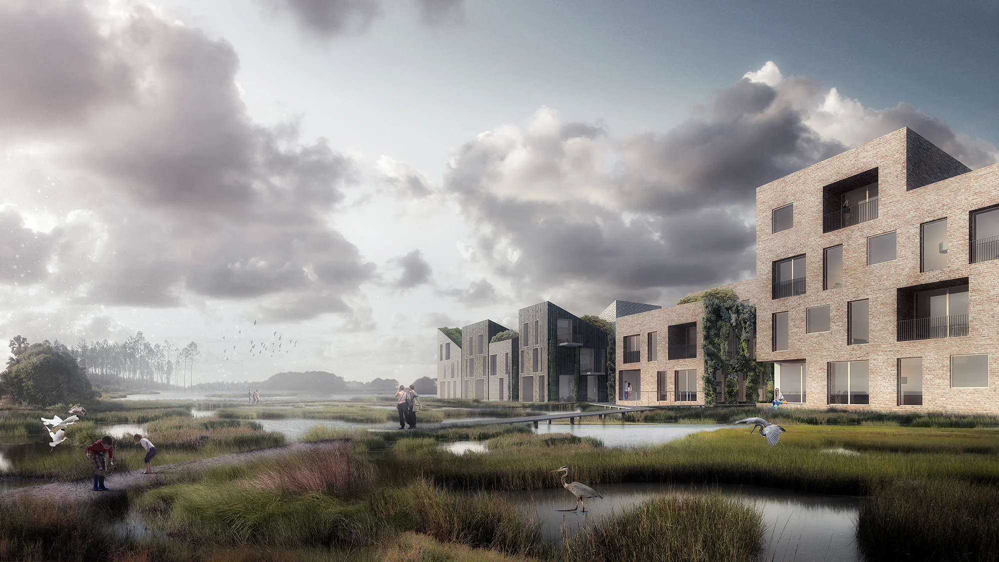 WERK - Amager Fælledskab - Image done at LUXIGON