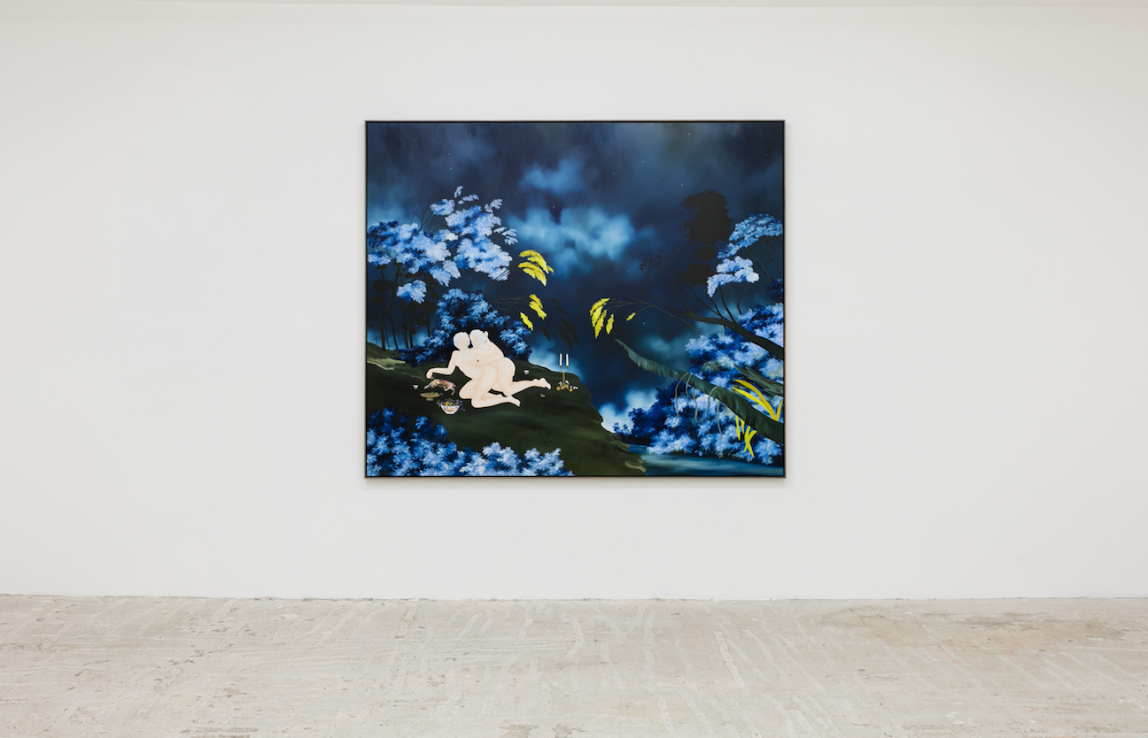 Sanam Khatibi, Tonight sweet whispers will bring out the truth , 2018, Installation view at Lyles & King, June 6 - August 3, 2018