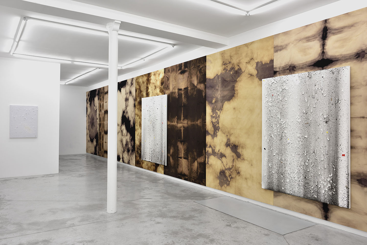 Thomas Fougeirol, OP’S, Installation view at Praz-Delavallade, Paris, FR, February 13 - March 26, 2016