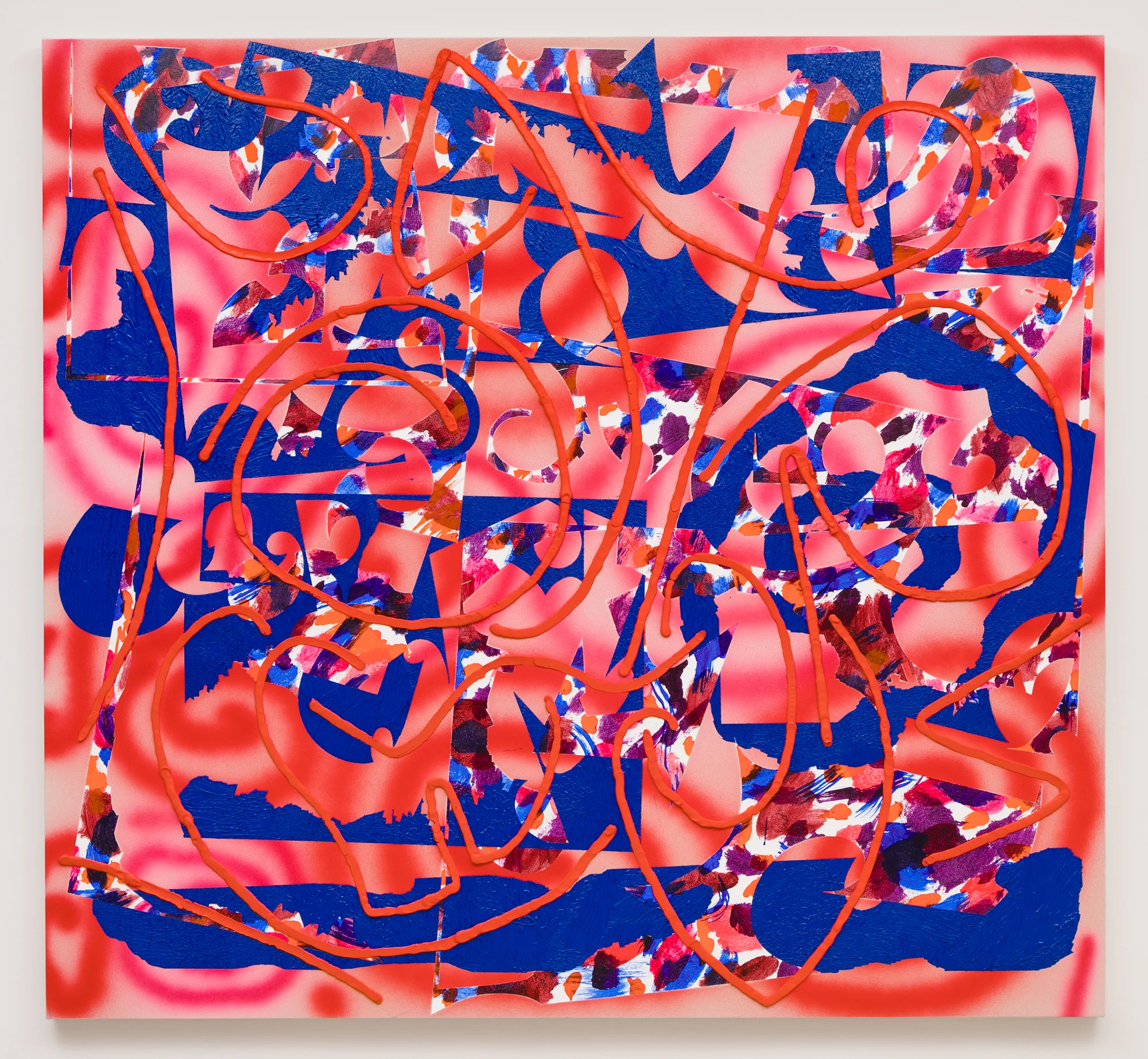 Trudy Benson Early Heat , 2017 Acrylic and oil on Canvas 61 x 66 inches