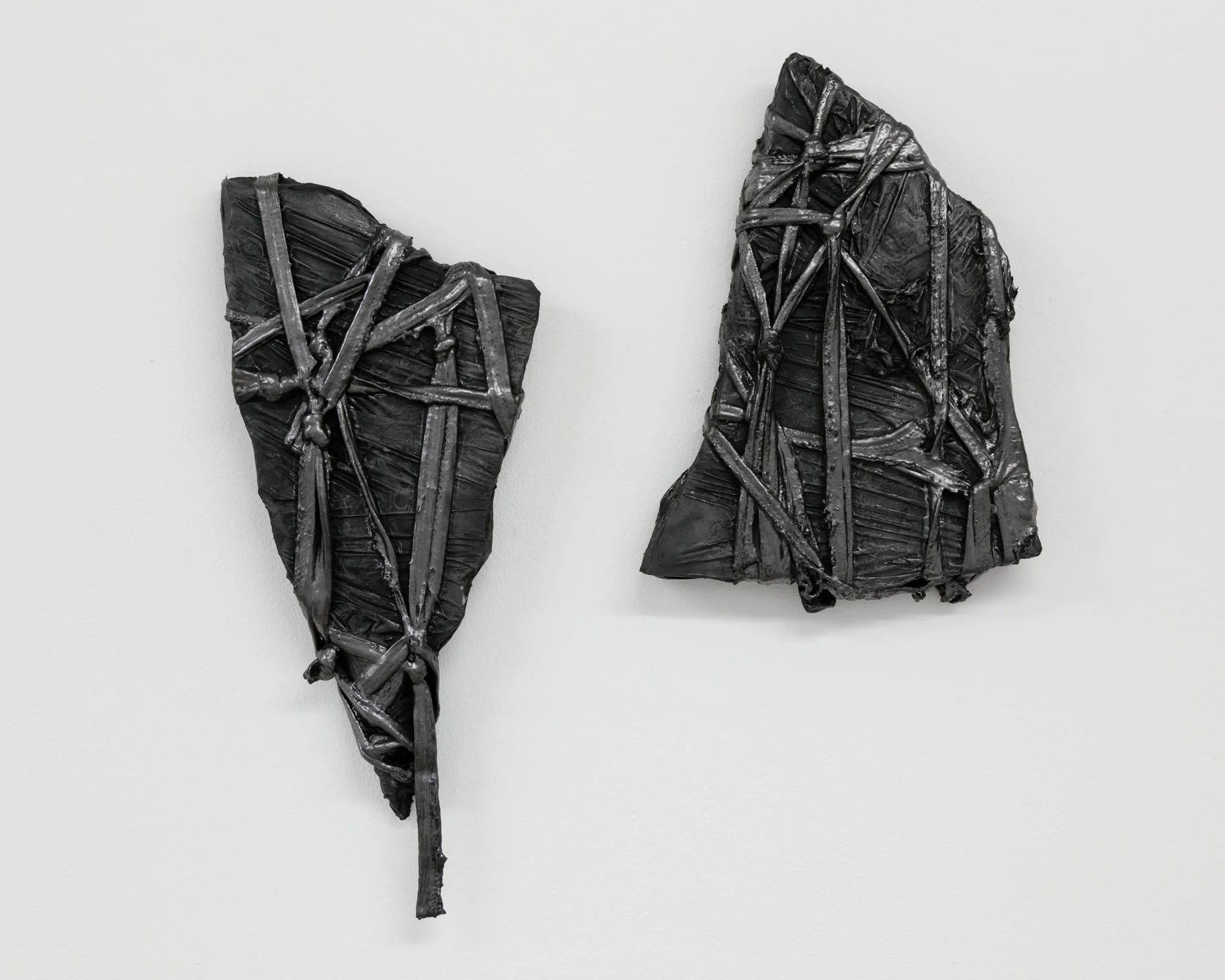 Lauren Seiden Bound, 2019 Marble, graphite pencil, cotton, and mixed medium 14 x 6 inches (35.56 x 15.24 cm)