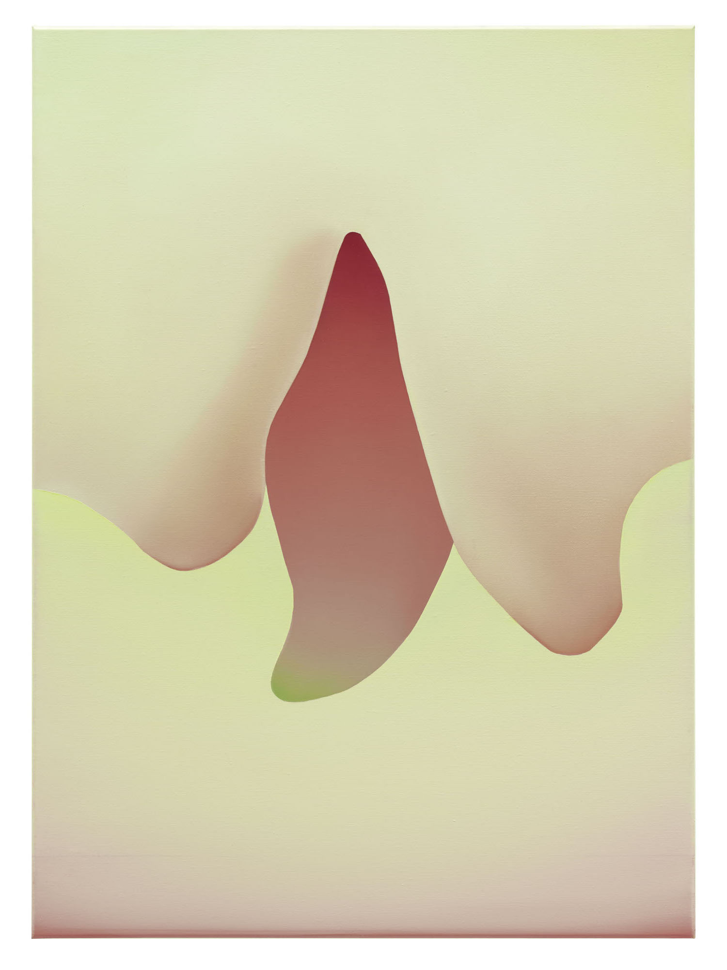 Vivian Greven Linga II, 2019 Oil and acrylic on canvas 39.37 x 28.74 inches (100 x 73 cm)