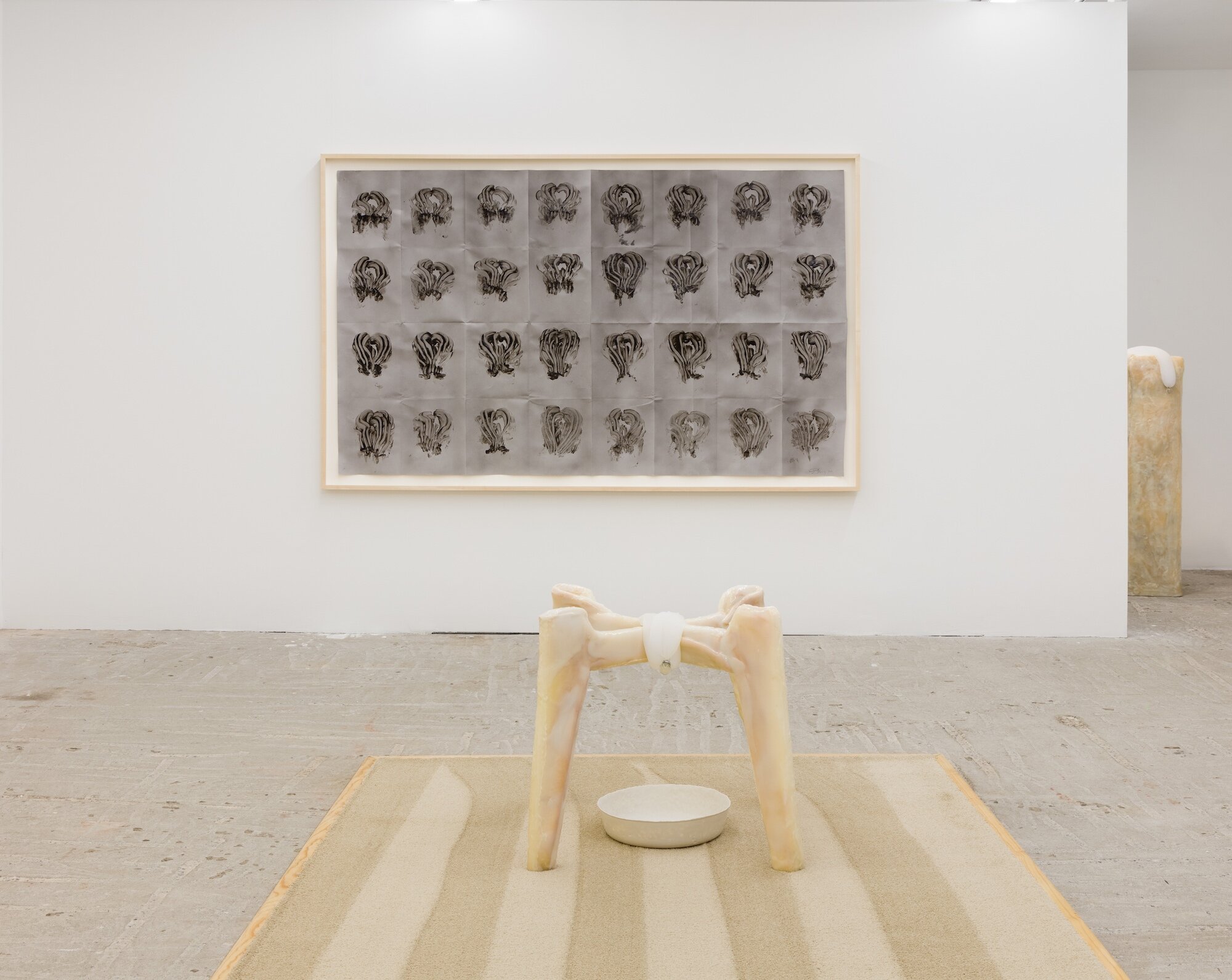 Erica Mahinay Let the Breath Breathe Itself , 2019 Installation View at Lyles & King